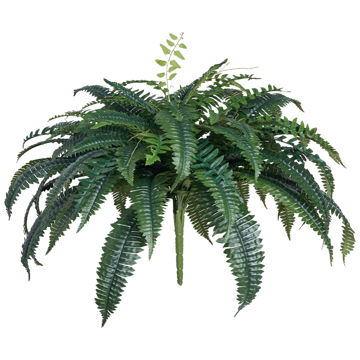 Artificial Ferns 1Pcs, 47 Inch Artificial Boston Ferns Plants, Faux Fern With 88 Branches, Artificial Plants Large For Outdoors Indoor Home, Office,Garden  Flowerpot Unincluded
