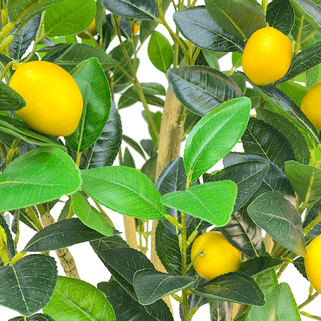 2 Packs 5ft Artificial Lemon Tree – 60″ large artificial outdoor trees